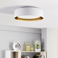 Bromi Design Naomi Flush mount Beige Outside White Inside B4107G